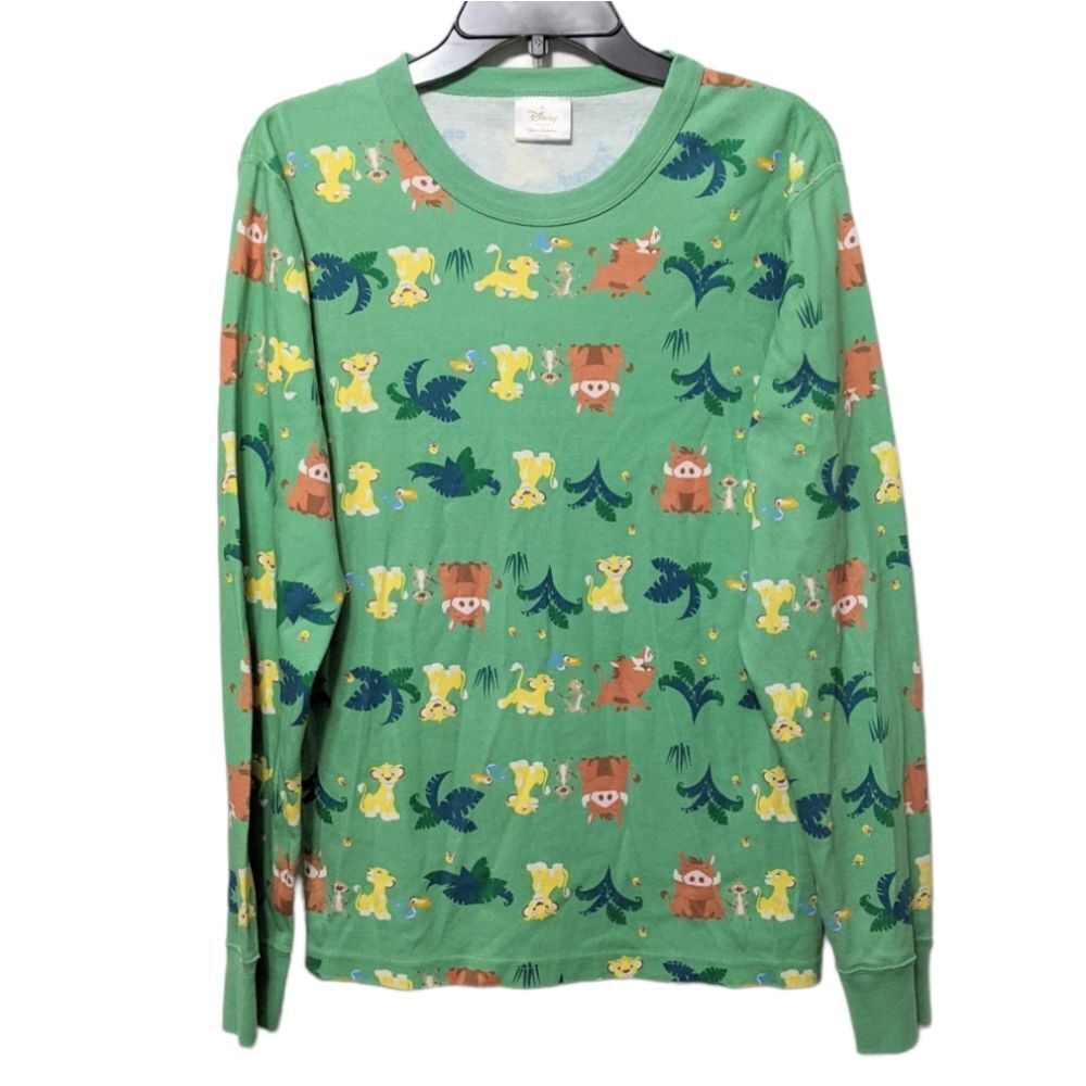 HANNA ANDERSSON Disney's The Lion King Adult Long John Pajama Top S